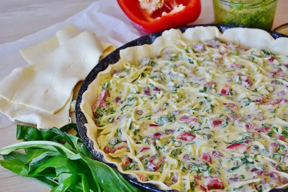 Cheese And Onion Quiche